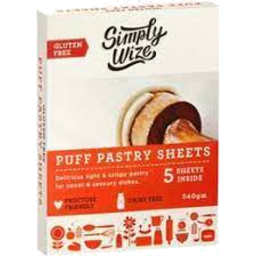 Photo of Simply Wise Gluten Free Puff Pastry 540g