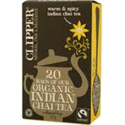 Photo of Clipper Organic Indian Chai 20 Bags