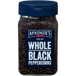 Photo of McKenzies Whole Black Peppercorns