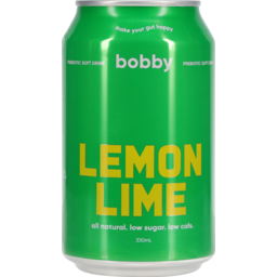 Photo of Bobby Prebiotic Soft Drink Lemon Lime