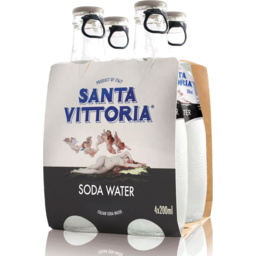 Photo of Santa Vittoria Soda Water 4x200ml
