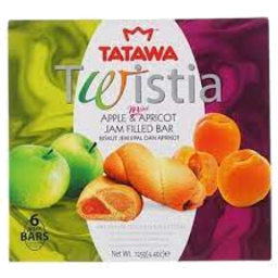 Photo of Twistia Jam Filled Bars Apple & Apricot