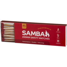 Photo of Samba Matches 200mm Long 45pk