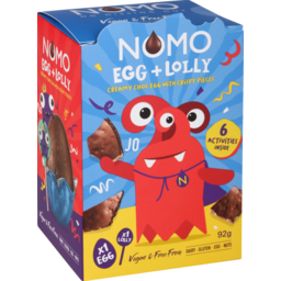 Photo of Nomo Chocolate Egg + Lolly Little Monsters