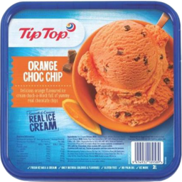 Photo of Tip Top Ice Cream Orange Chip