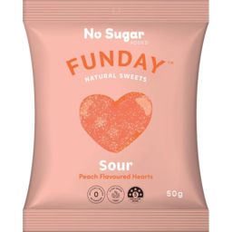 Photo of Funday Sour Peach Hearts