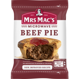 Photo of Mrs Mac's Beef Pie 175g