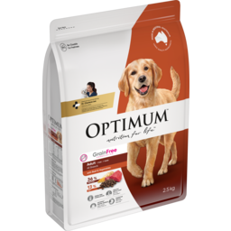 Photo of Optimum Grain Free Dry Dog Food With Beef & Vegetables