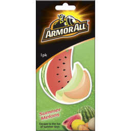 Photo of Armor All Summer Melons Air Freshener Card Single Pack