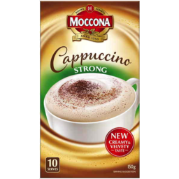 Photo of Moccona Coffee Cappucino Strong 10s