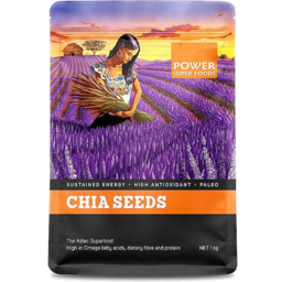 Photo of Power Super Foods Chia Seeds (Black & White)
