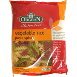 Photo of Orgran Pasta Gluten Free Vegetable & Rice Spirals 250g