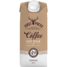 Photo of FIRST PRESS Oat Milk Iced Coffee Rtd