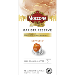 Photo of Moccona Capsules Espresso 10pk
