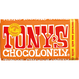 Photo of Tony's Chocolonely Milk Chocolate Sea Salt  180gm