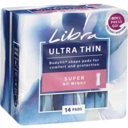 Photo of Libra Ultra Thin Pads Super 14 Pack