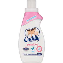 Photo of Cuddly Concentrate Sensitive Liquid Fabric Softener Conditioner, , 20 Washes, Gentle On Sensitive Skin, Hypoallergenic, Dermatologist Tested, Sensitiv