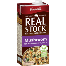 Photo of Campbells Real Stock Mushroom 1L