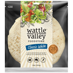 Photo of Wattle Valley Soft Wraps Classic White 344gm