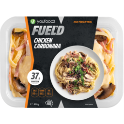 Photo of YouFoodz Fuelled Chicken Carbonara