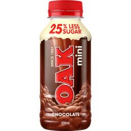 Photo of Oak 25% Less Sugar Mini Chocolate Flavoured Milk