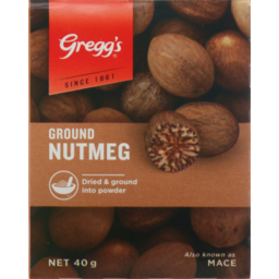 Photo of Greggs Seasoning Packet Ground Nutmeg 40g