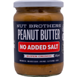 Photo of Nut Brothers Peanut Butter No Added Salt Crunchy