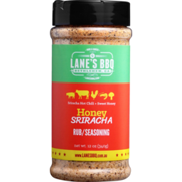 Photo of Lanes BBQ Honey Sriracha Rub/Seasoning 340g