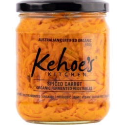 Photo of Kehoe's Kitchen Organic Spiced Carrot Fermented Vegetables 410g