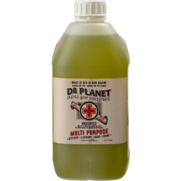 Photo of Dr Planet Castile Soap Concentrate Unscented Refill