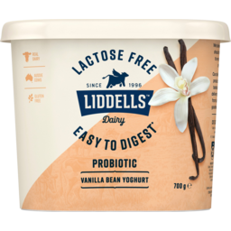 Photo of Liddells Lactose Free Vanilla Bean Yoghurt