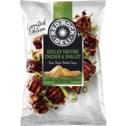 Photo of Red Rock Deli Potato Chips Grilled Chicken Yakitori And Shallot Limited Edition 150g