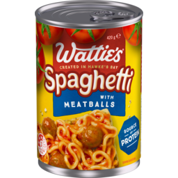 Photo of Wattie's Spaghetti & Meatballs 420g