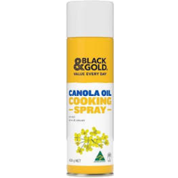 Photo of Black & Gold Canola Oil Cooking Spray 400g