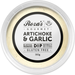Photo of Roza's Gourmet Artichoke & Garlic Dip 180g