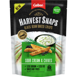Photo of Harvest Snaps Black Bean Sour Cream & Chives