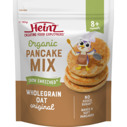 Photo of Heinz® Organic Pancake Mix Wholegrain Oat Original 125g 125g