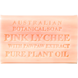 Photo of Australian Botanical Soap Pink Lychee With Pawpaw Extract Pure Plant Oil