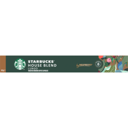Photo of Starbucks House Blend Lungo Coffee Capsules 10 Pack 57g