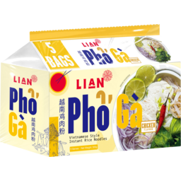 Photo of Tasman Lian Pho Ga Vietnamese Style Instant Rice Noodles Chicken Flavour