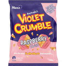 Photo of Violet Crumble Raspberry Twist 130g