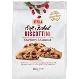 Photo of Ital Soft Baked Cranberry Coconut Biscottini 170g
