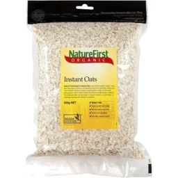 Photo of Nature First Organic Instant Oats 500g