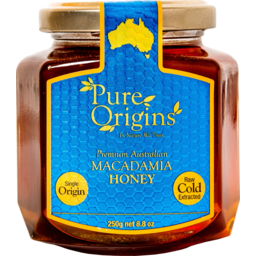 Photo of Pure Origins Pure Australian Macadamia Honey Jar 250g