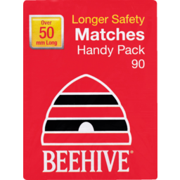 Photo of Beehive Matches Longer Safety 90 Pack