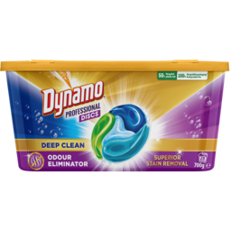 Photo of Dynamo Professional Odour Eliminating Laundry Detergent Capsules 28 Pack 28