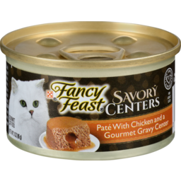 Photo of Fancy Feast Adult Savory Centers Patè With Chicken And A Gourmet Gravy Center Wet Cat Food 85g