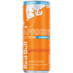 Photo of Red Bull The Apricot Edition Strawberry & Apricot Flavour Energy Drink Can 250ml