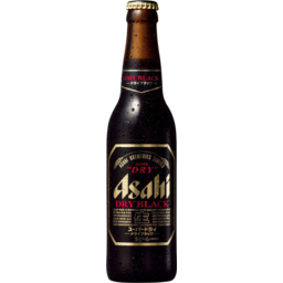 Photo of Asahi Super Dry Black 5.5% 334ml