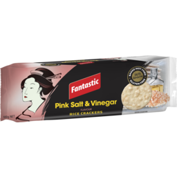 Photo of Fantastic Rice Crackers Pink Salt & Vinegar